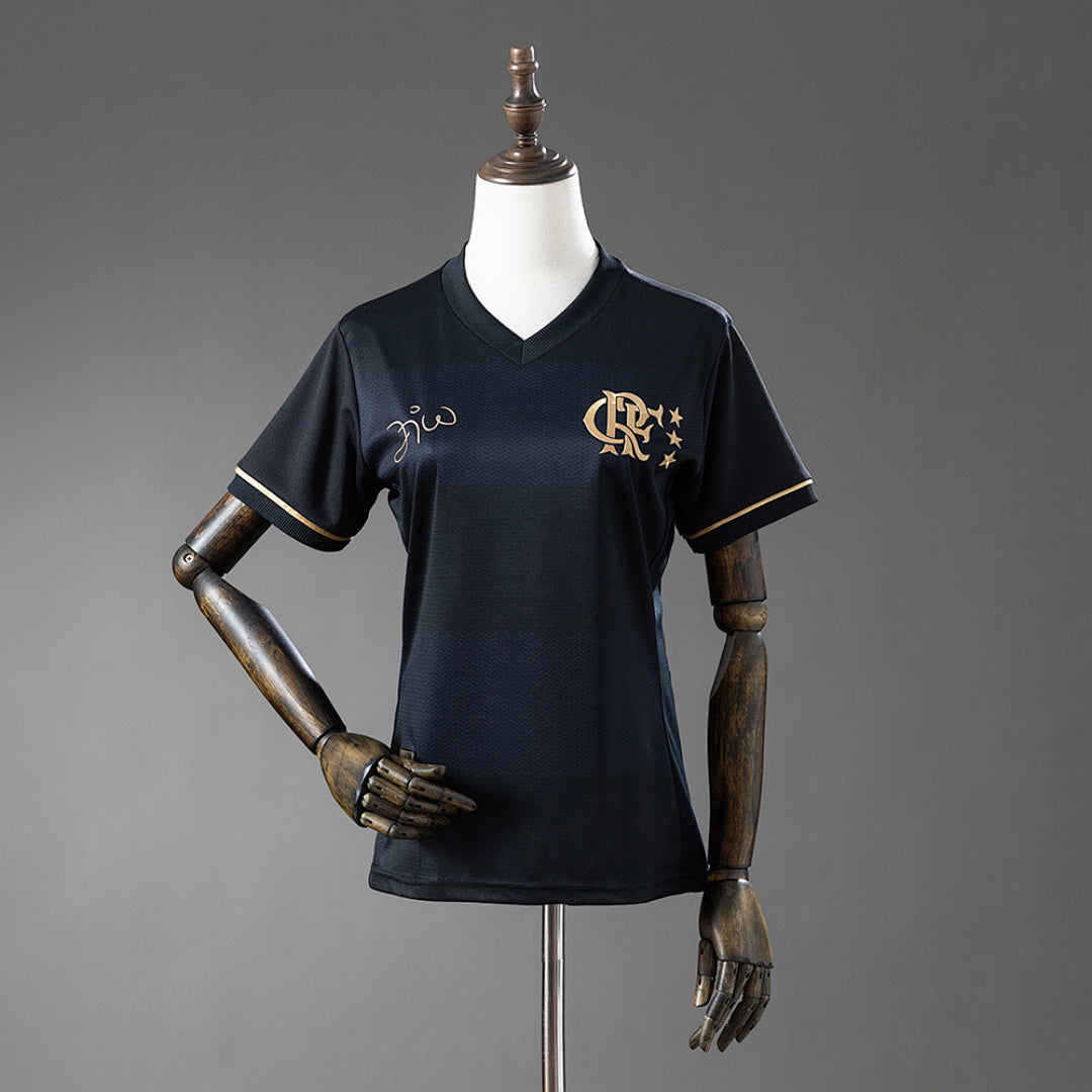 Camisa Flamengo Preta 25/26 Feminina