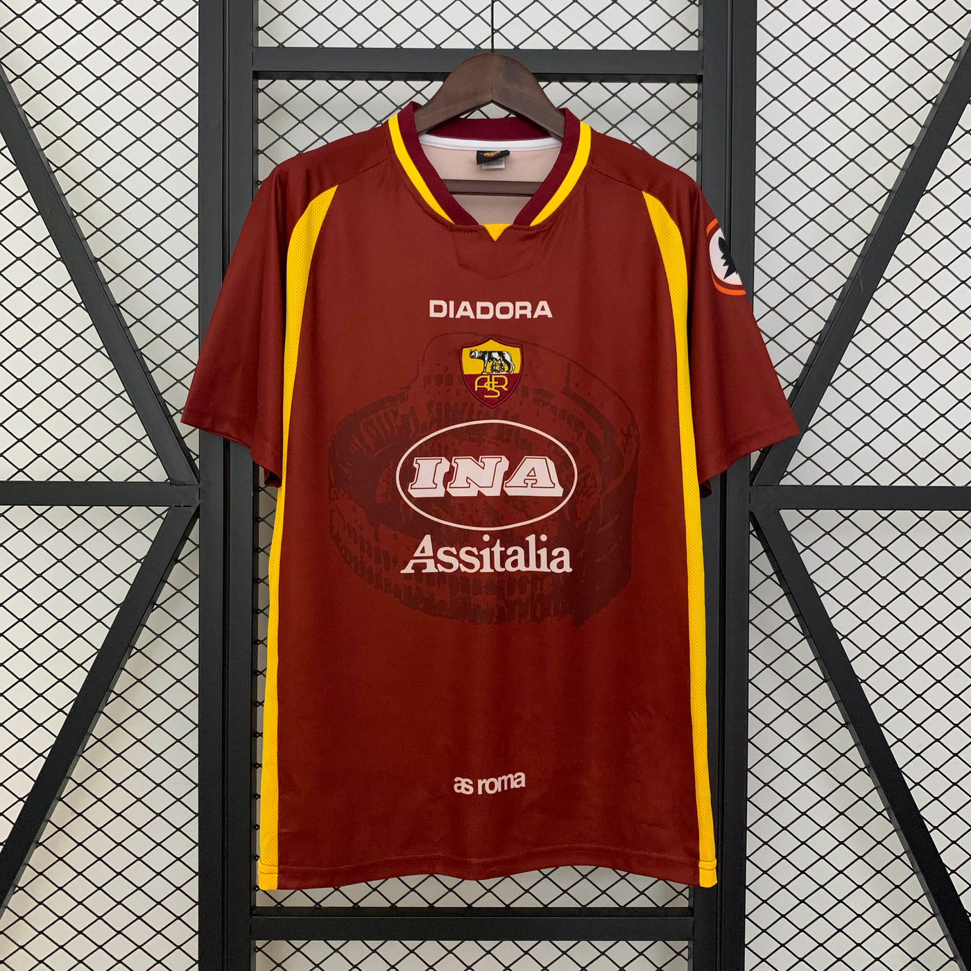 Camisa Roma Retrô 97/98