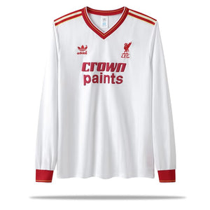 Camisa Liverpool Retrô Manga Longa 1985