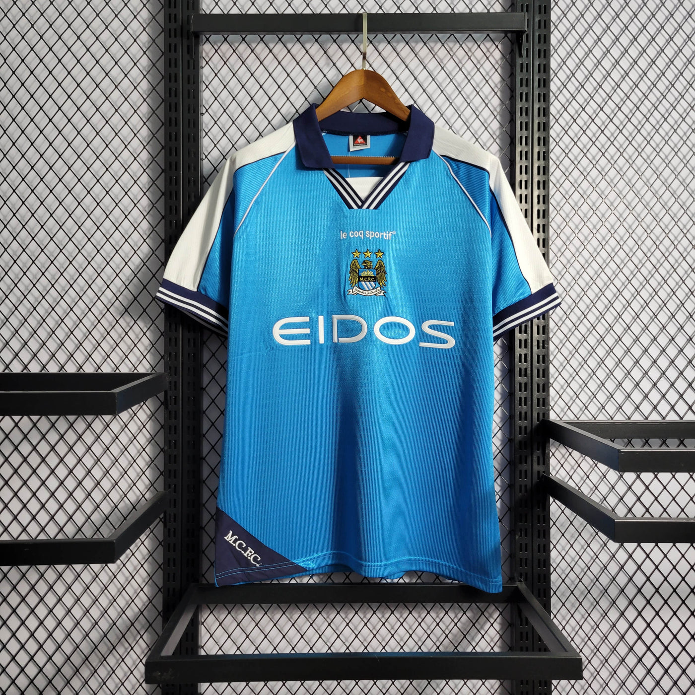 Camisa Manchester City Retrô 99/01