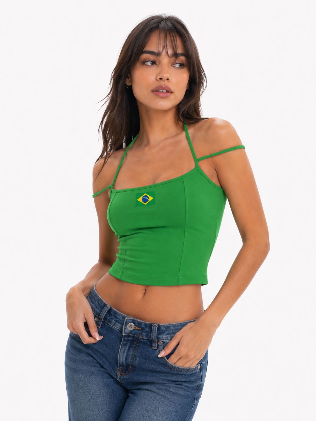 Cropped Brasil (Regata)