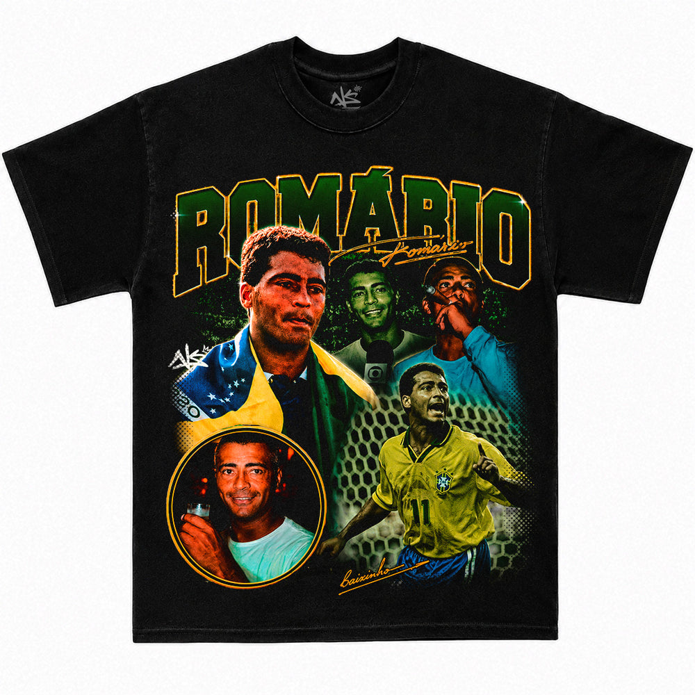 Camiseta Icons - Romário