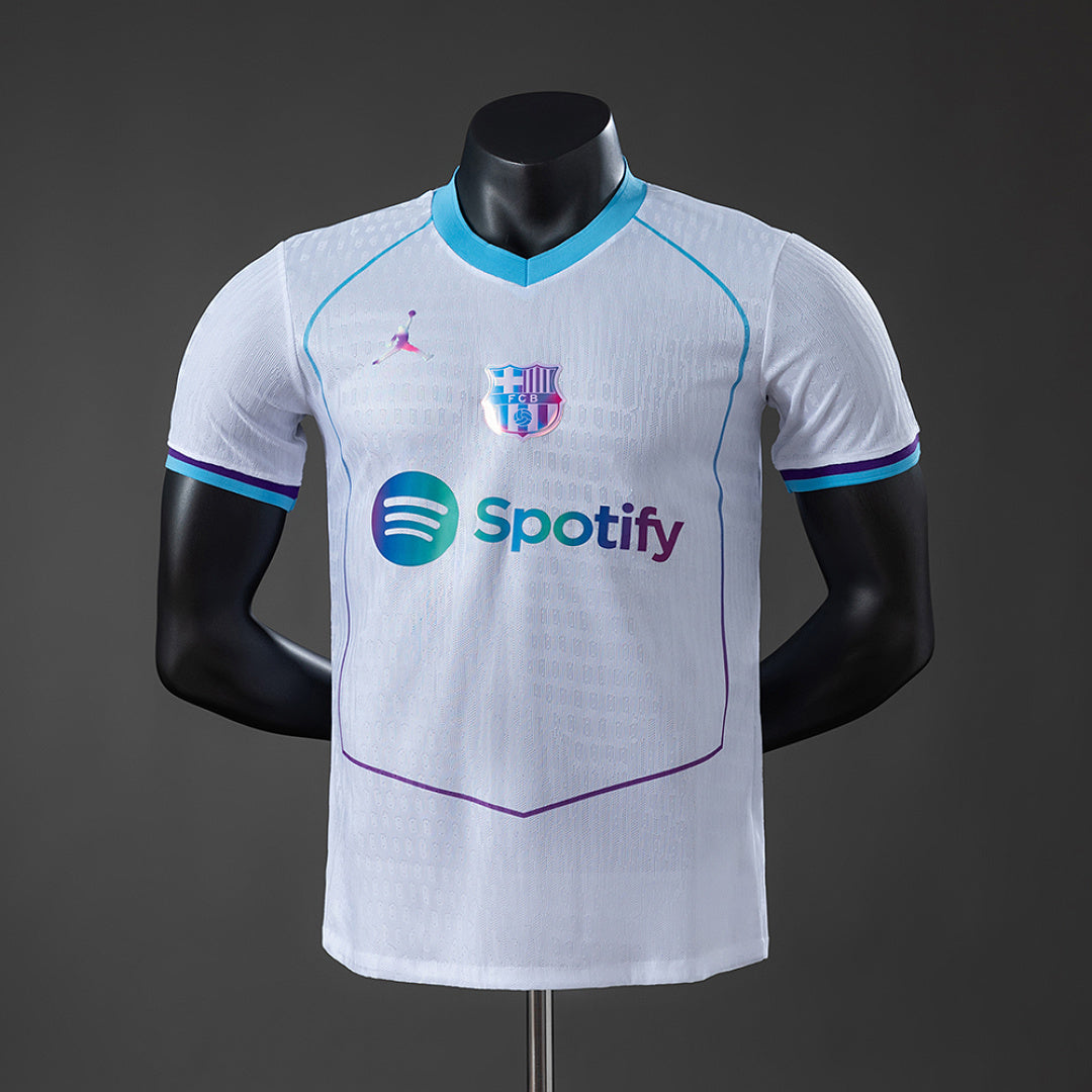 Camisa Barcelona Branca Versão Jogador 26/27