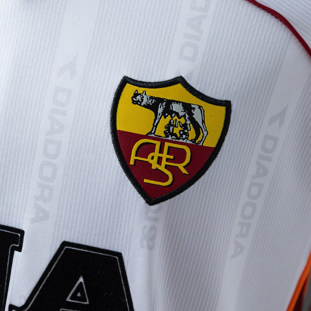 Camisa Roma Retrô Manga Longa 99/00