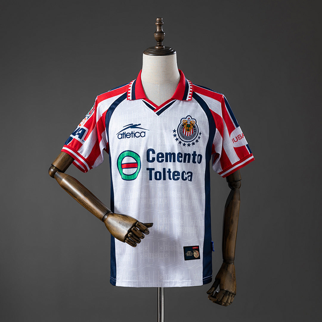 Camisa Chivas de Guadalajara Away Retrô Xxl9 99/00