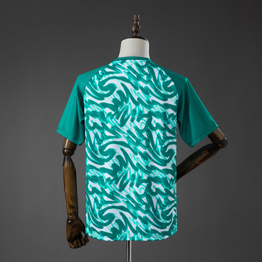 Camisa Portugal Pré-jogo Pré-jogo Verde 2026