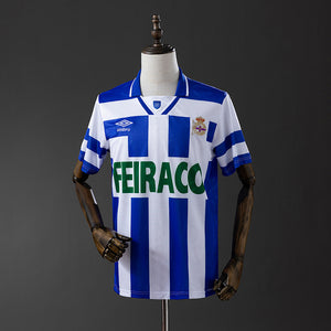 Camisa Deportivo La Coruna Home Retrô Xxl7 94/95