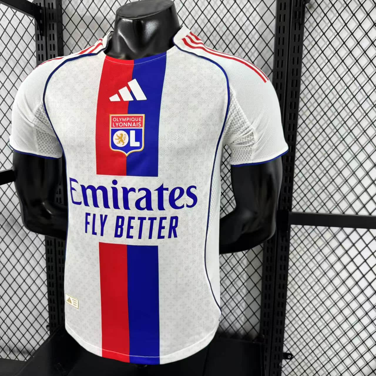 Camisa Olympique Lyon Home Jogador 25/26