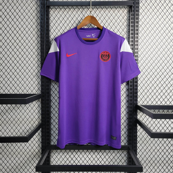 Camisa Paris Saint-Germain Treino Roxa 23/24