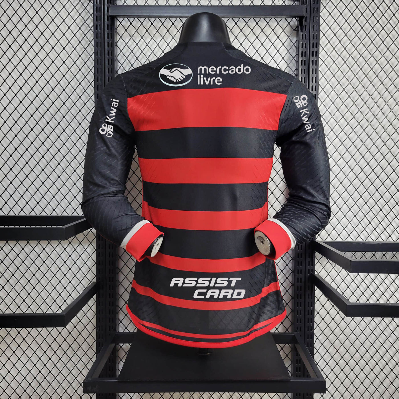 Camisa Flamengo Home Manga Longa Jogador 24/25