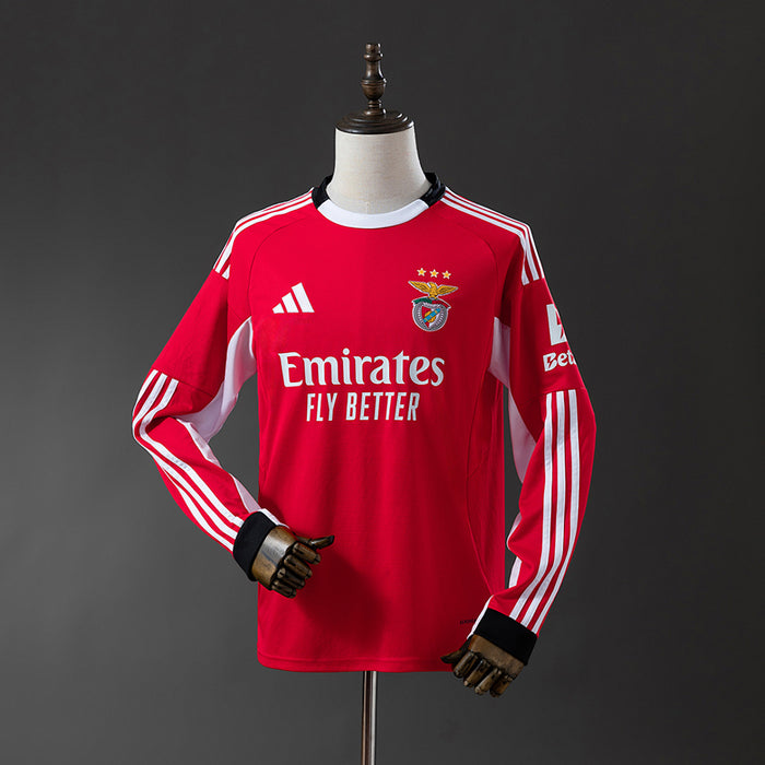 Camisa Manga Longa Benfica Home Xxl8 25/26