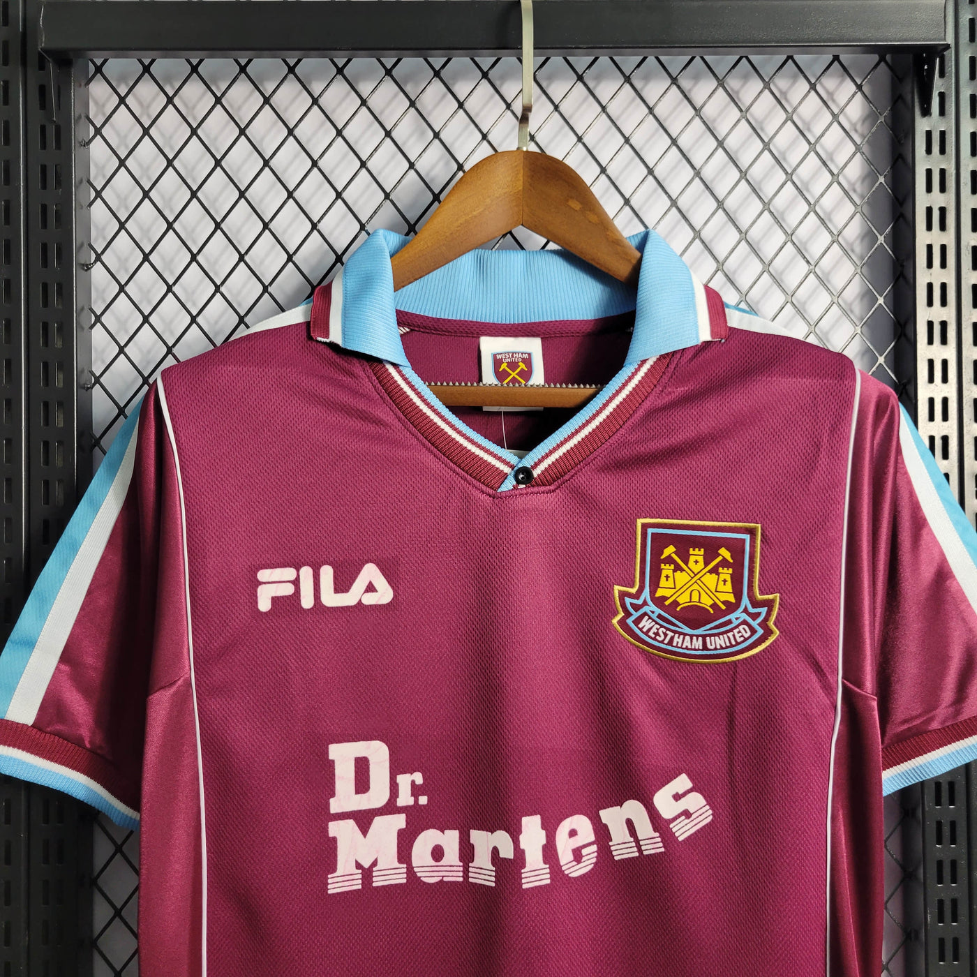 Camisa West Ham United Retrô 99/01