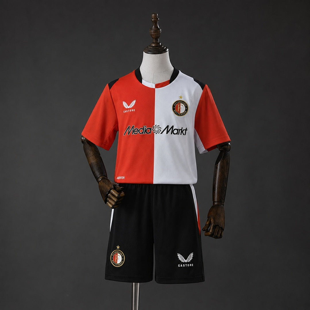 Camisa Feyenoord Rotterdam Home Kit Infantil 16 282 26/27