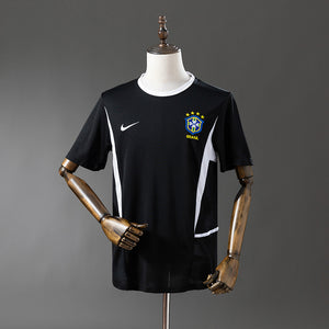 Camisa Brasil Goleiro Preta 2002