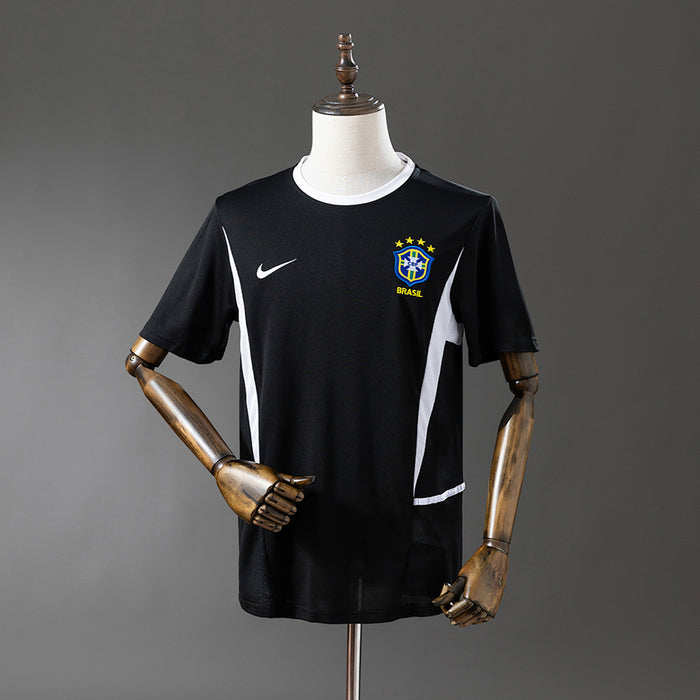 Camisa Brasil Goleiro Preta 2002