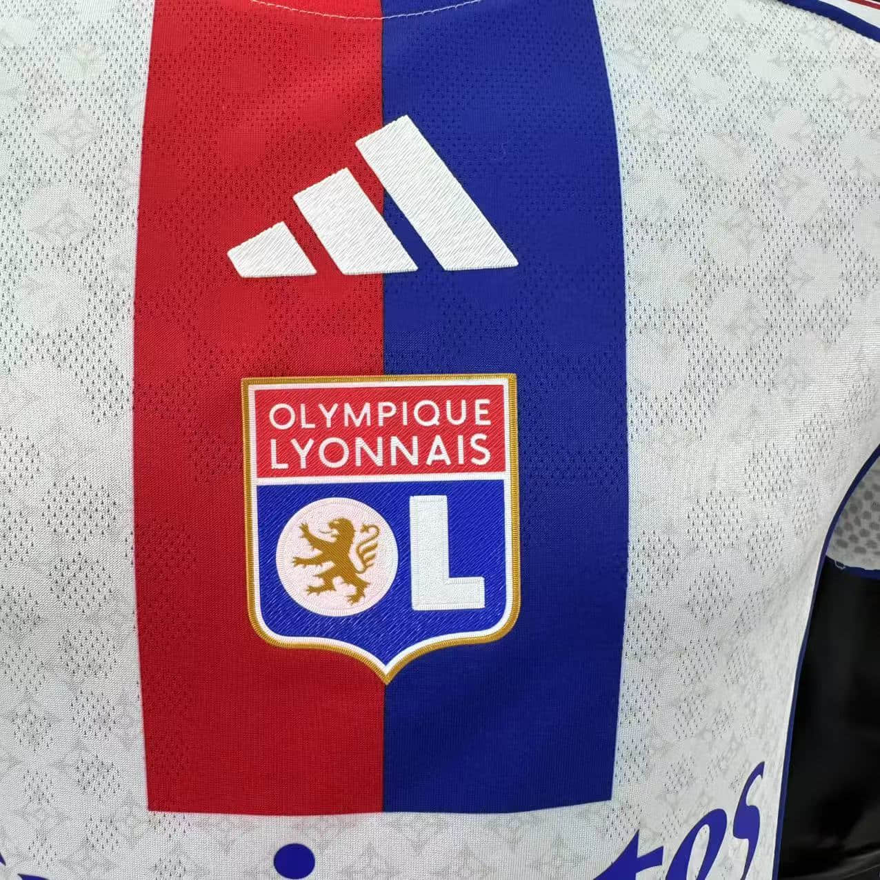 Camisa Olympique Lyon Home Jogador 25/26