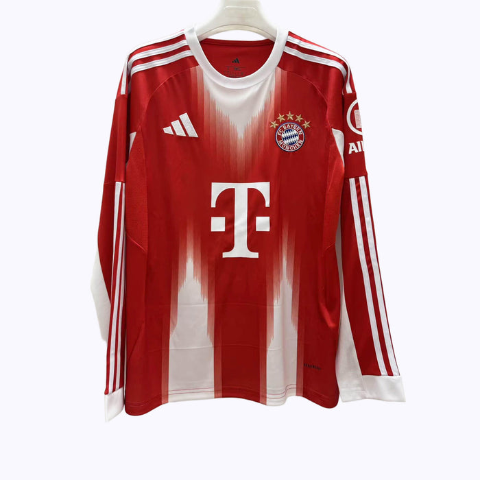 Camisa Bayern Munich Home Manga Longa 25/26
