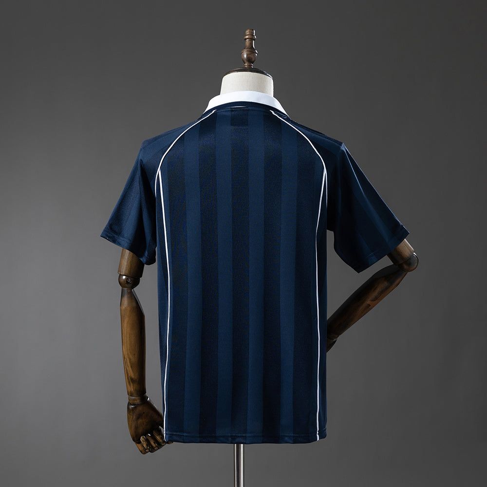 Camisa Originals Retrô Three Stripes Azul Marinho Azul Xxl7