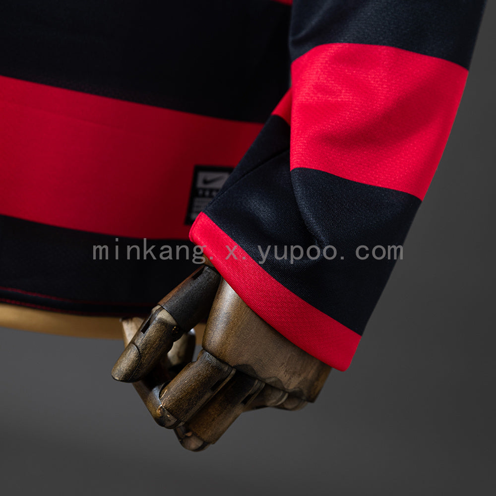 Camisa Flamengo Retrô Manga Longa 08/09