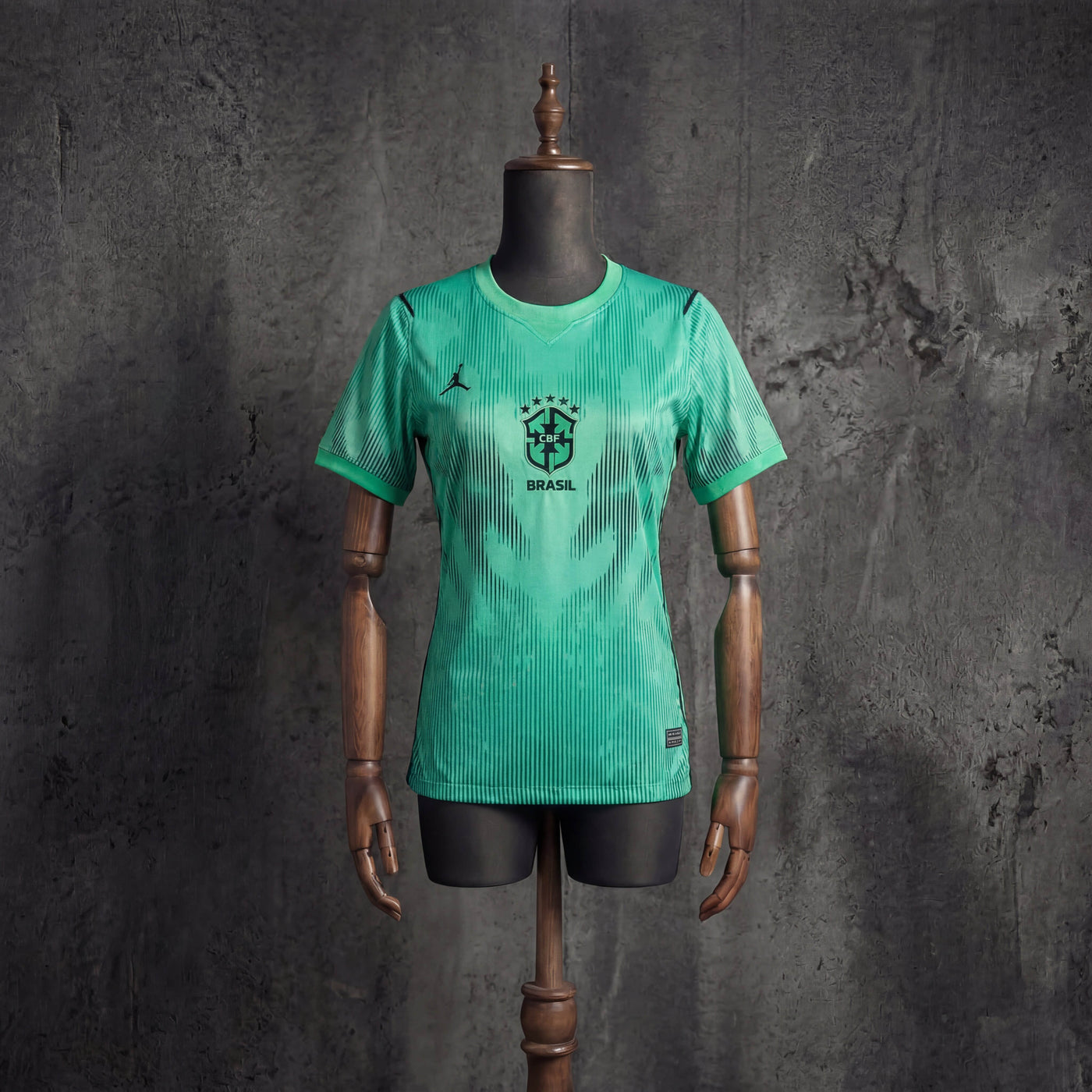 Camisa Brasil Treino Verde 2026 Feminina