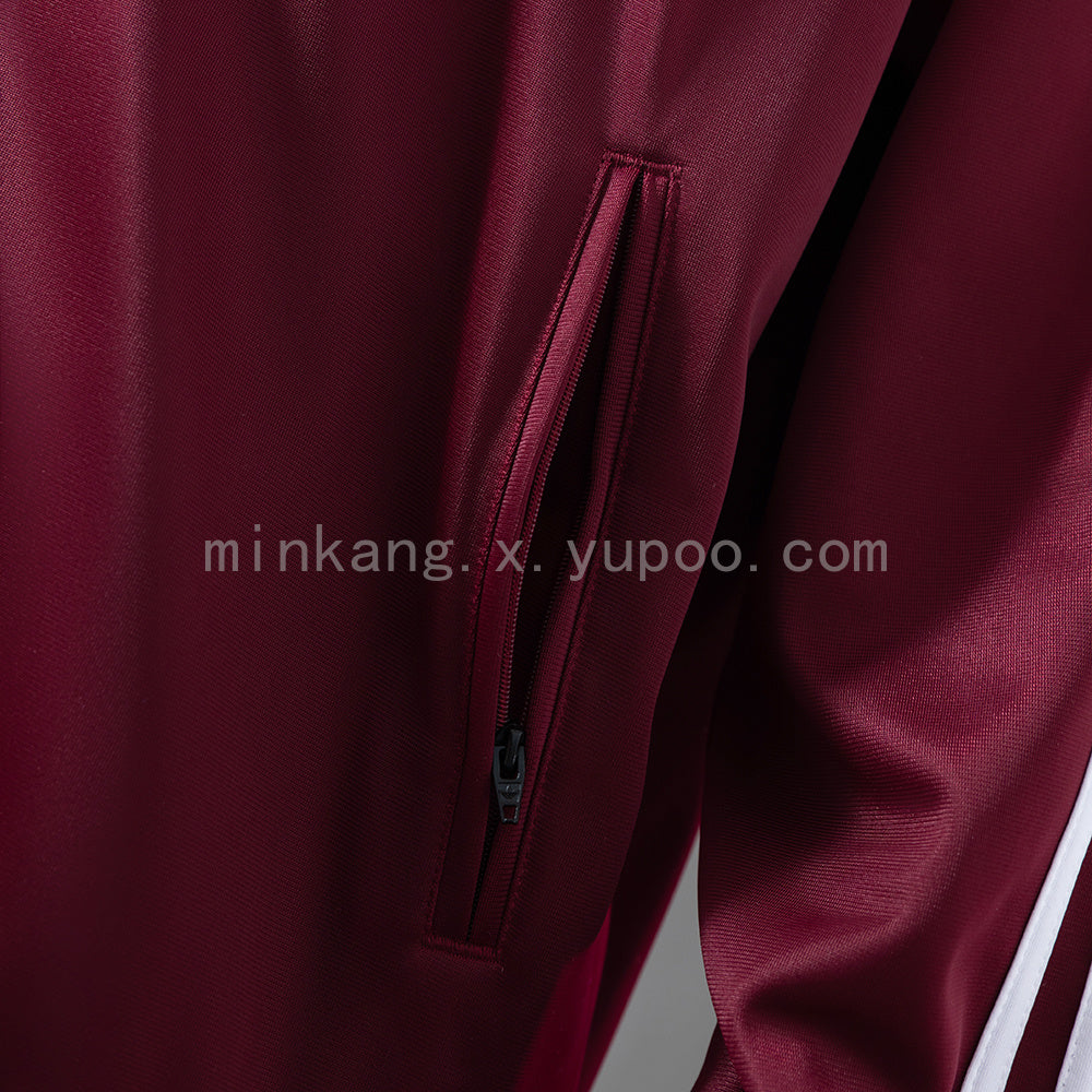 Camisa Oasis Flamingo Track Jaqueta Burgundy Xxl8