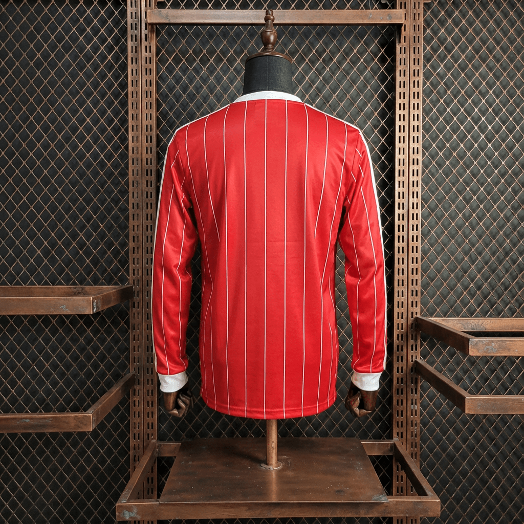 Camisa Nottingham Forest Retrô Manga Longa 82/84