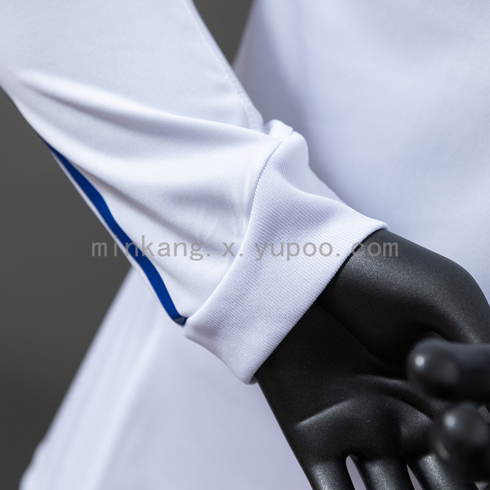 Camisa Real Madrid Retrô Manga Longa Versão Jogador 10/11