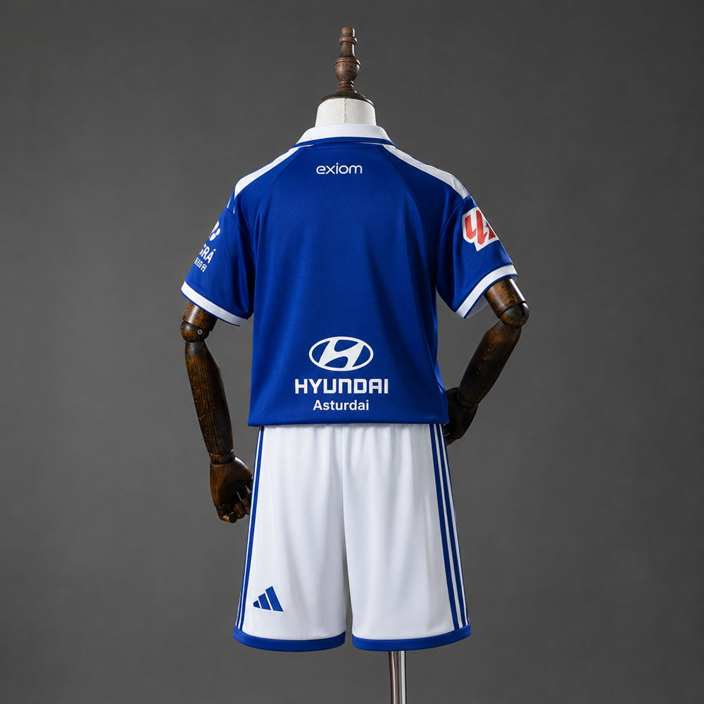 Camisa Real Oviedo Home Kit Infantil 16 282 26/27