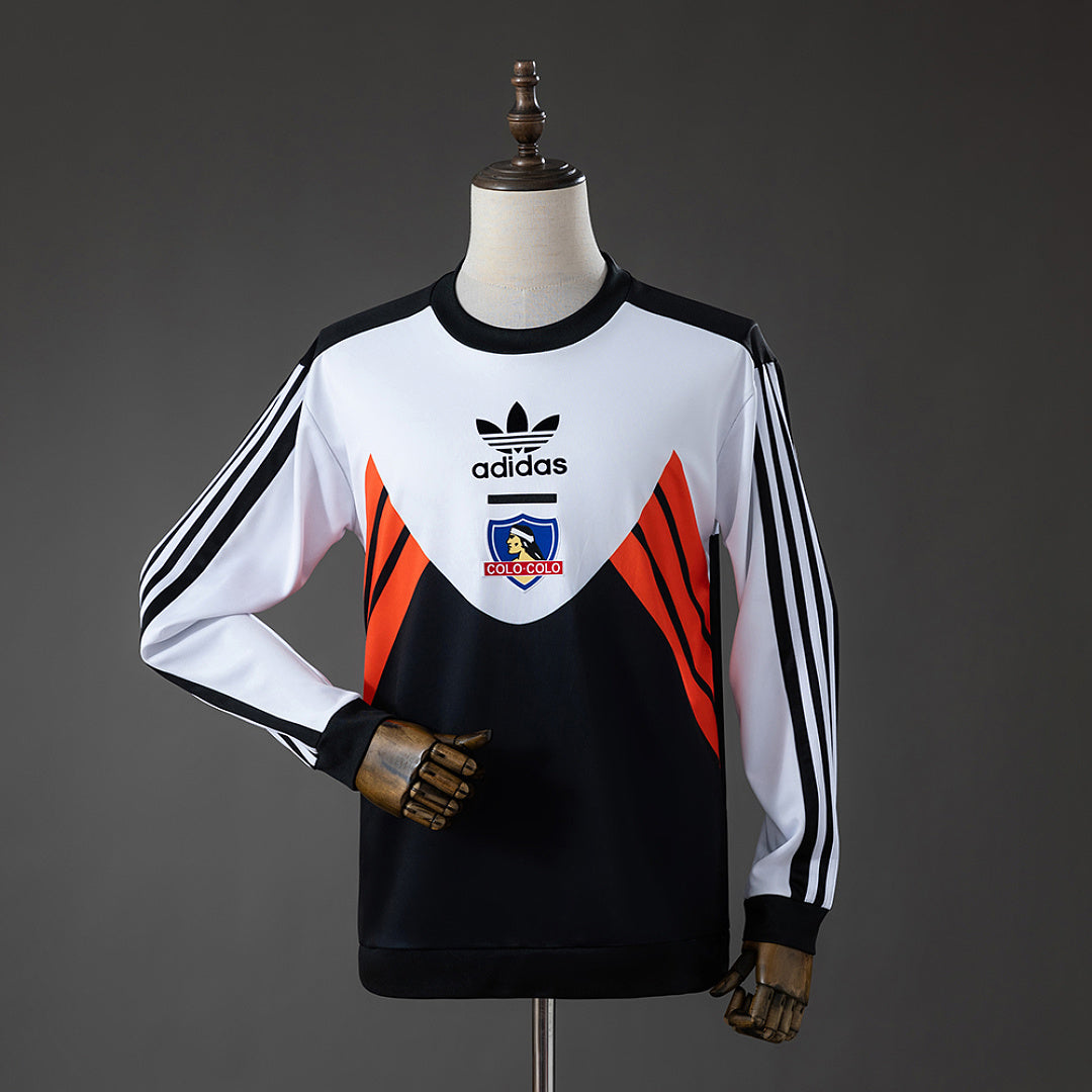 Camisa Colo Colo Retrô Manga Longa Graphic Sweatshirt Xxl6