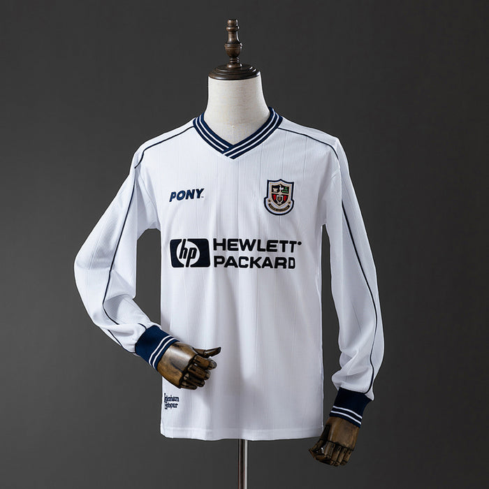 Camisa Tottenham Hotspur Retrô Manga Longa 97/99