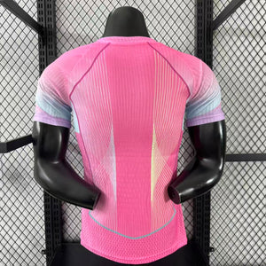 Camisa Paris Saint-Germain Rosa Versão Jogador 25/26