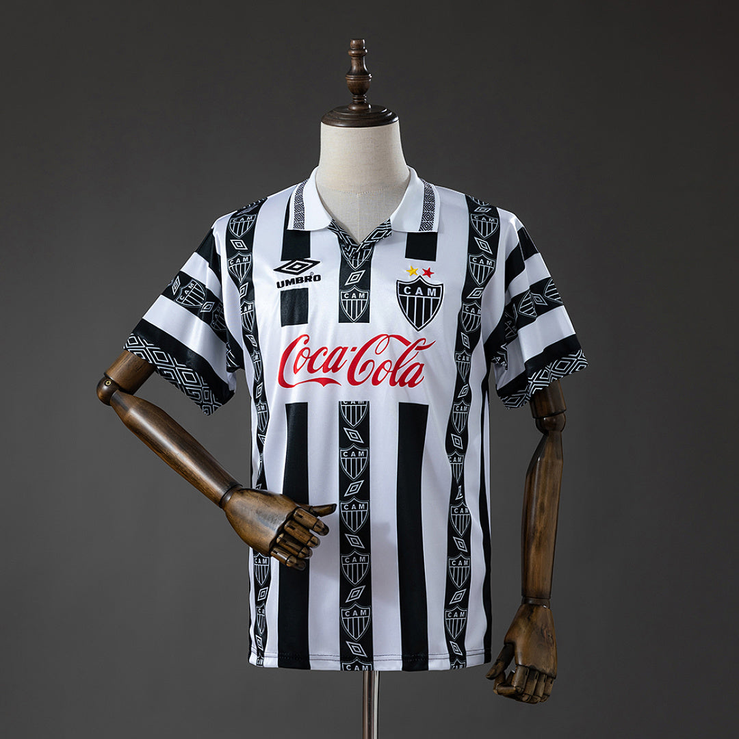 Camisa Atletico Mineiro Home Retrô Xxl7 1995
