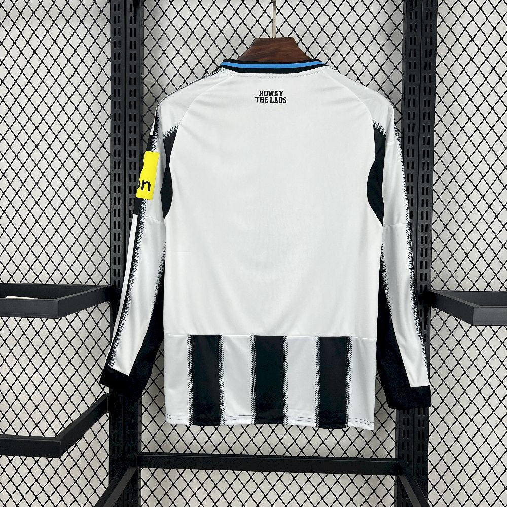Camisa Newcastle United Home Manga Longa 25/26