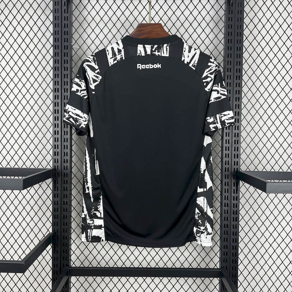 Camisa Botafogo Pré-jogo Preta 25/26