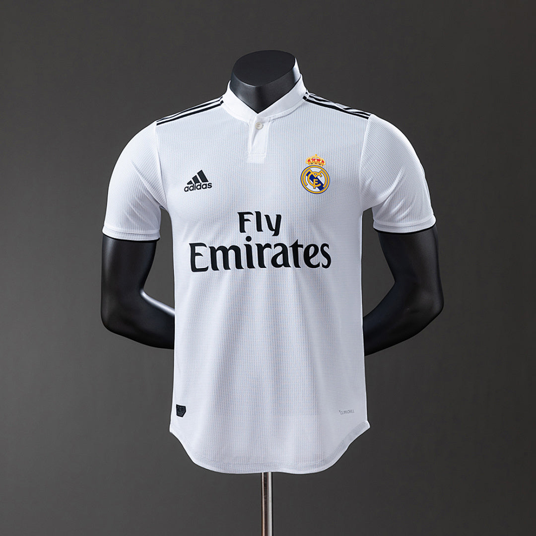 Camisa Real Madrid Retrô Versão Jogador 18/19