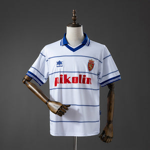 Camisa Zaragoza Home Retrô Xxl9 99/00