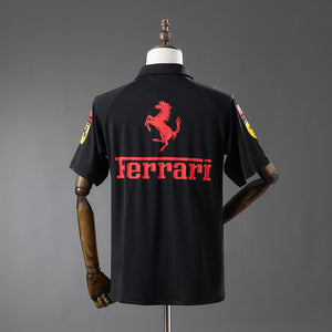 Camisa Scuderia Ferrari F1 Preta Polo 3xl8 2025