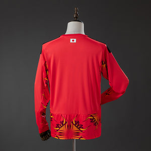 Camisa Japão Goleiro Vermelha Manga Longa 2026