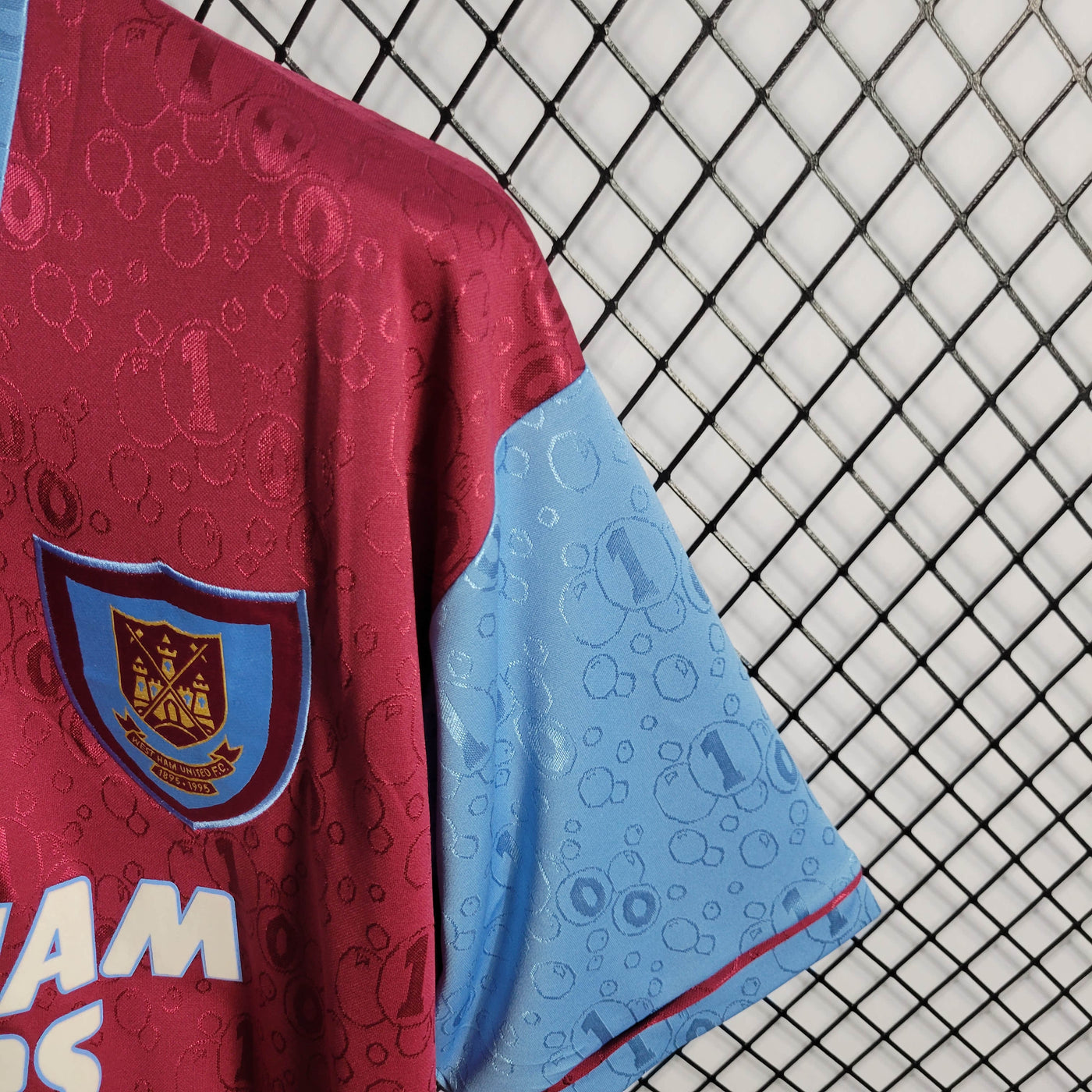 Camisa West Ham United Retrô 1995