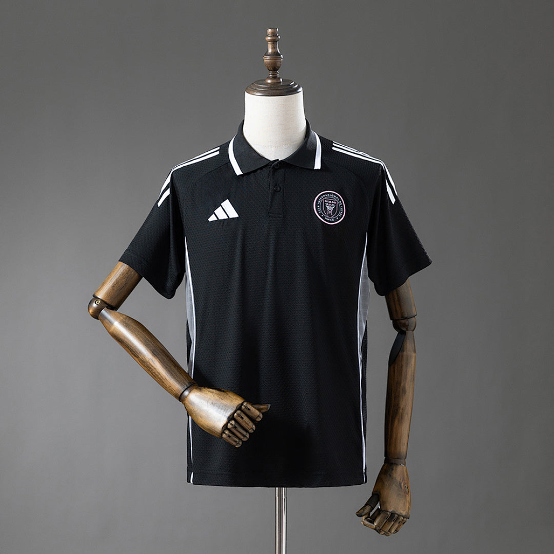 Camisa Inter Miami Polo Preta Xxl6 25/26