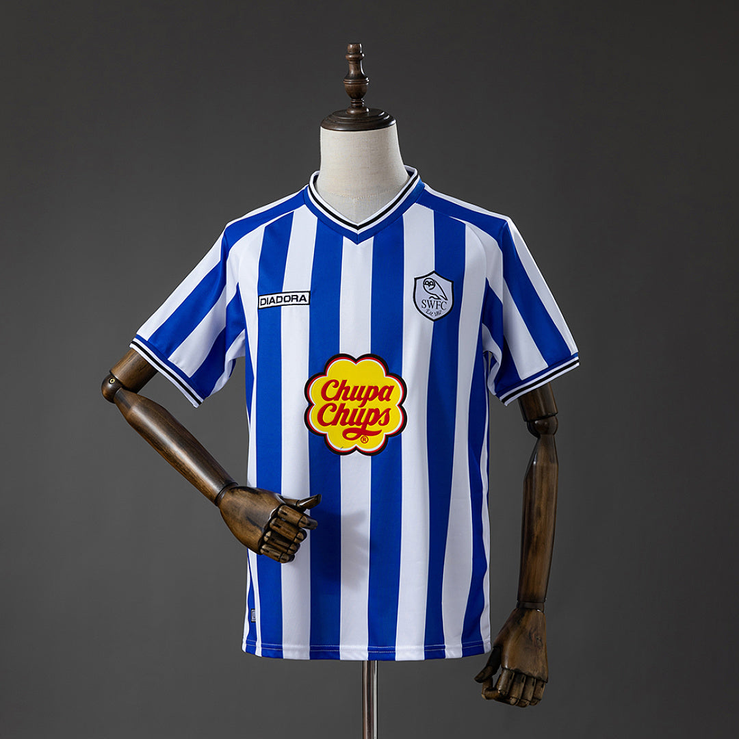 Camisa Sheffield Wednesday Home Game Retrô 4xl8 2001