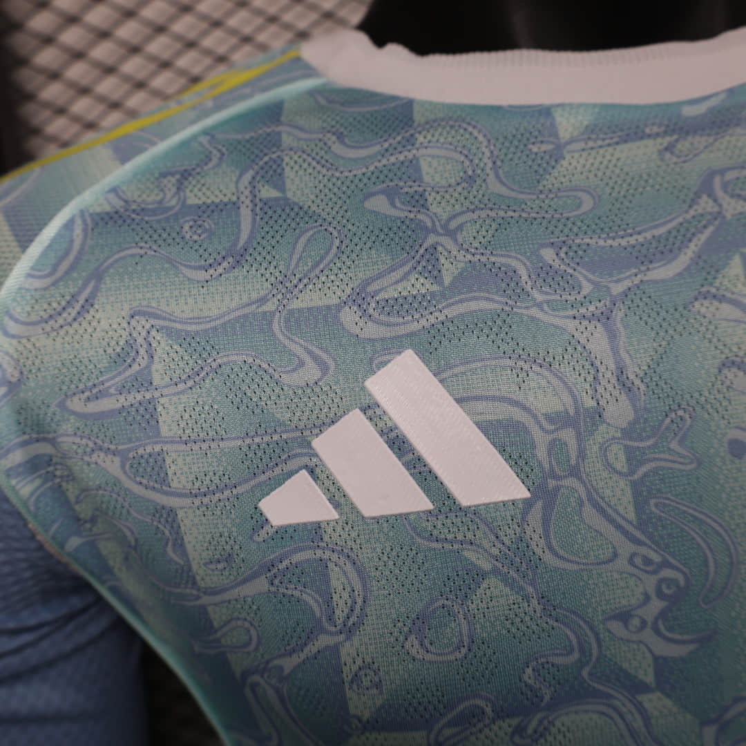 Camisa Juventus Away Manga Longa Jogador 25/26