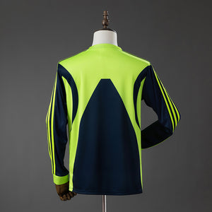 Camisa Real Madrid Retrô Manga Longa Goleiro 99/00