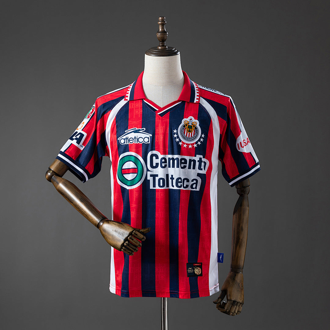 Camisa Chivas de Guadalajara Third Away Retrô Xxl9 99/00