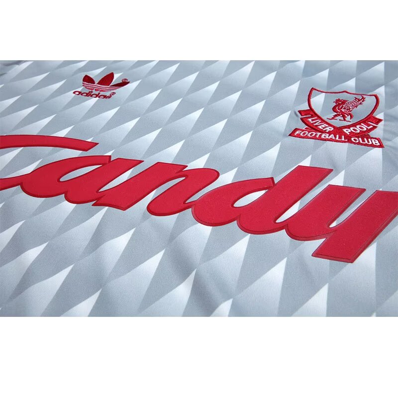 Camisa Liverpool Retrô Manga Longa 1989