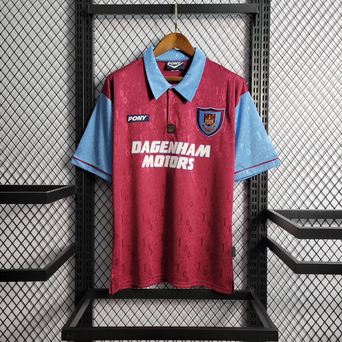 Camisa West Ham United Retrô 1995