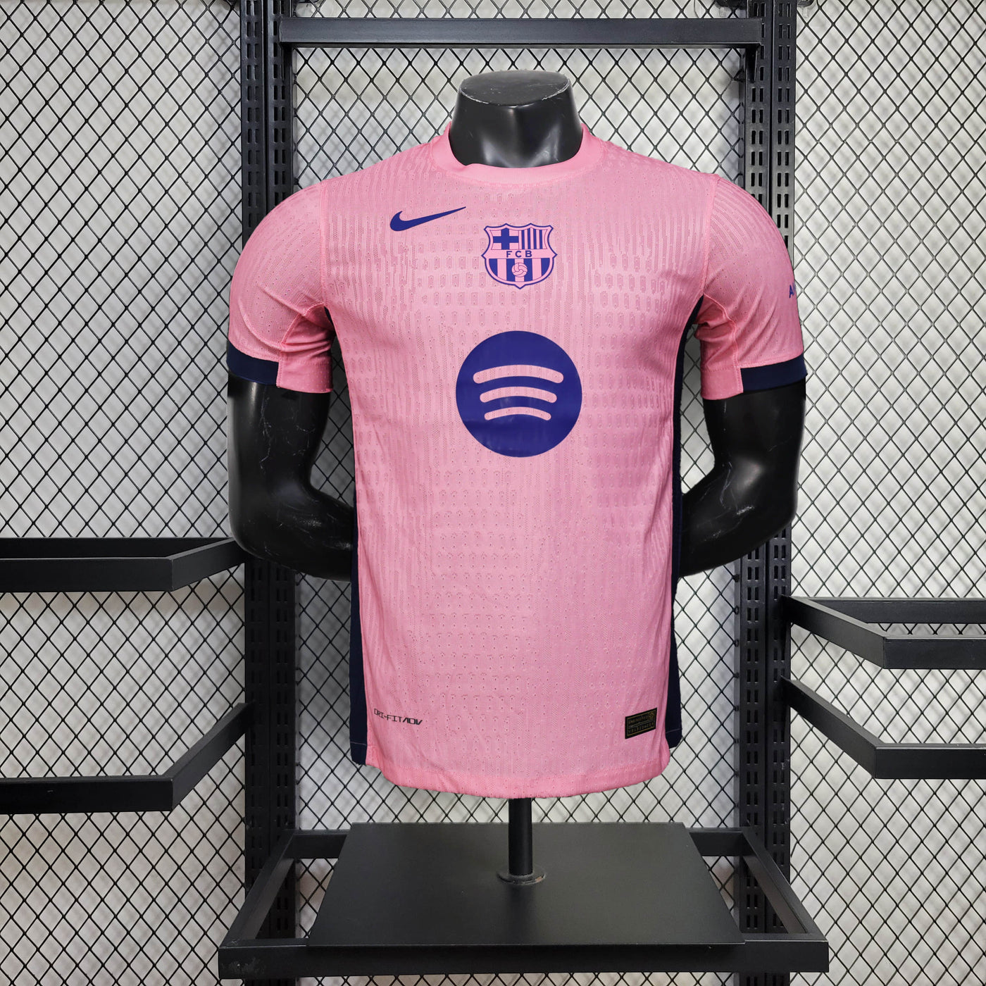 Camisa Barcelona Rosa Jogador 25/26