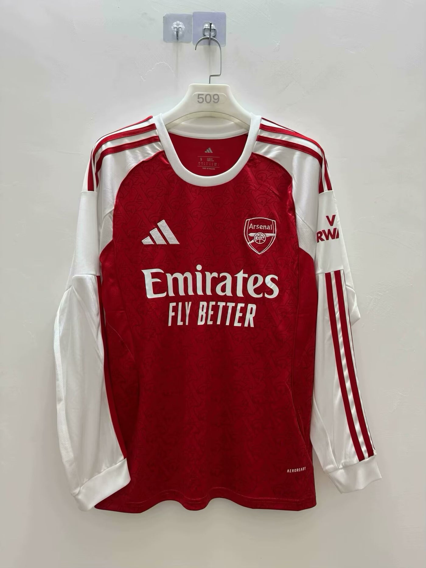 Camisa Arsenal Home Manga Longa 25/26
