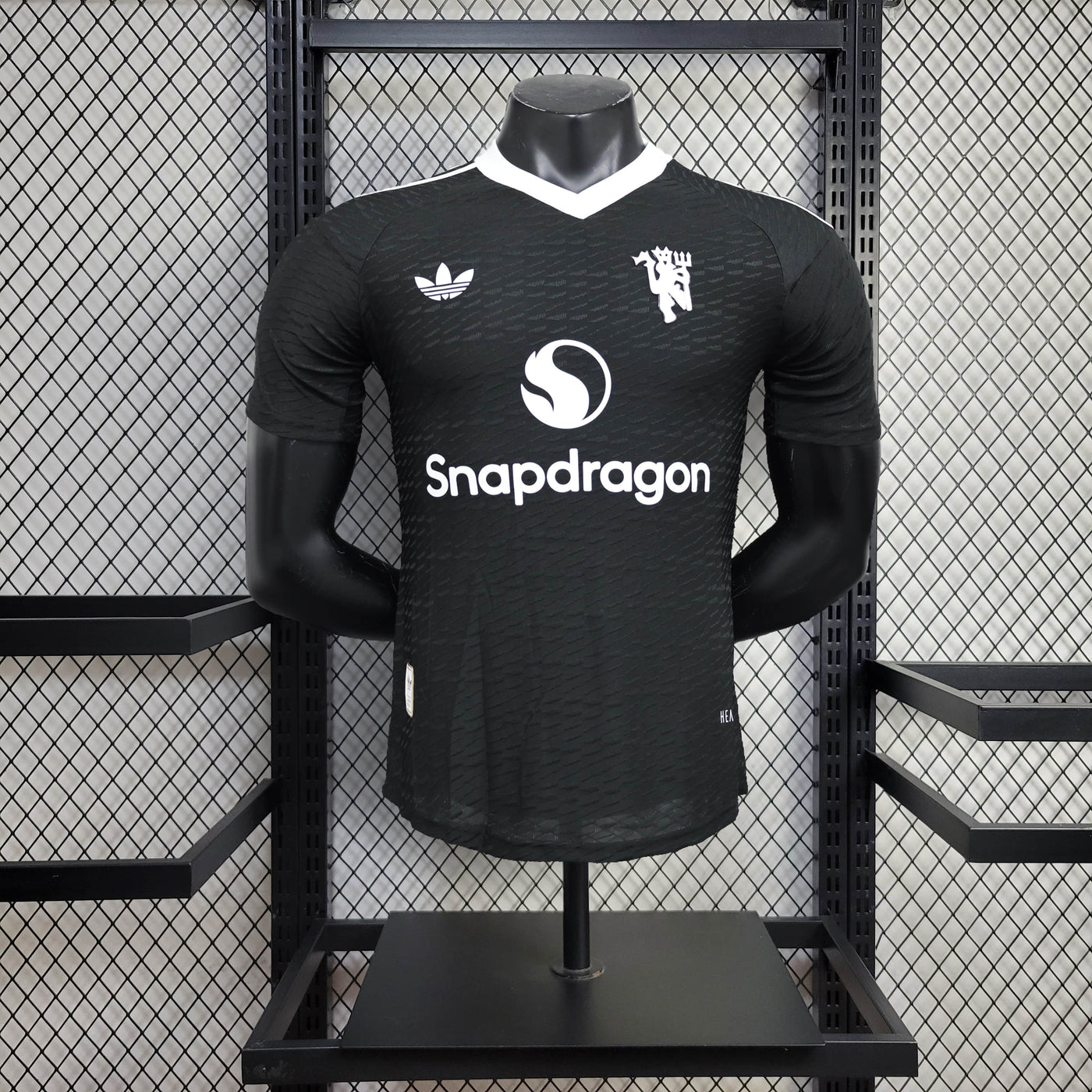 Camisa Manchester United Preta Jogador 24/25