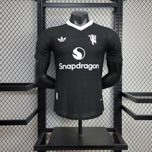 Camisa Manchester United Preta Jogador 24/25